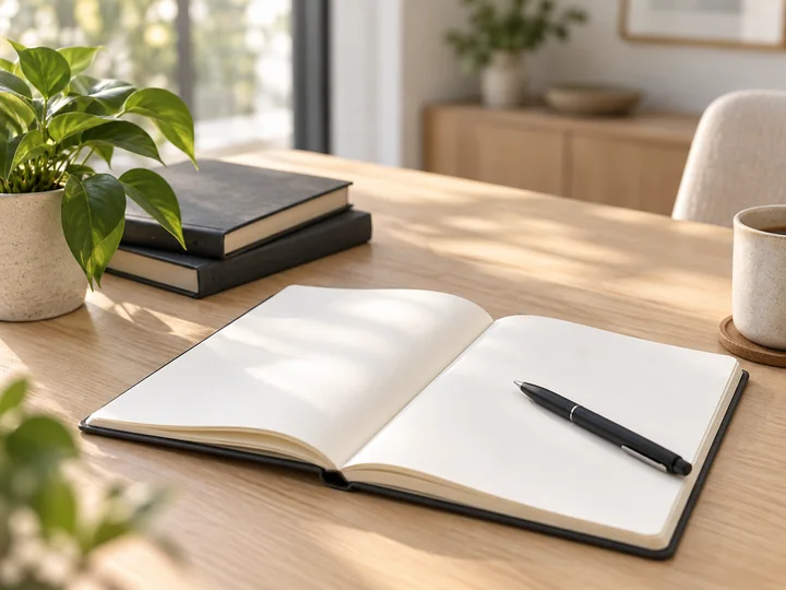 Agenda pregatita pentru notitele de la vizionare